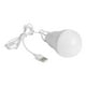 thumbnail image 2 of Bombilla LED para dormitorio, luz de ahorro de energía, USB, lámpara de emergencia para exteriores (blanco), 2 of 7