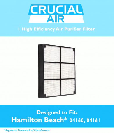 HEPA Filter fit Hamilton Beach 04912 TrueAir Air Purifier 04160 04161 04150