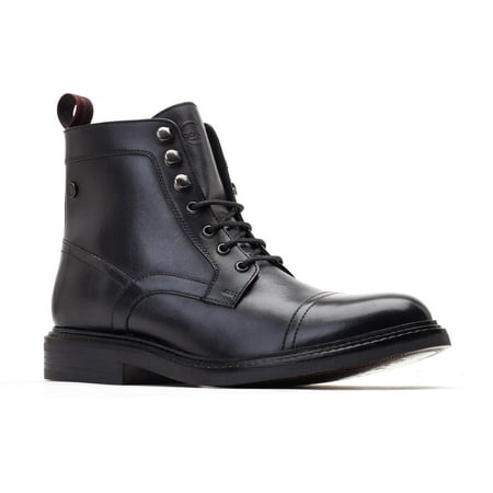 

Base London Mens Henderson Leather Combat Boots