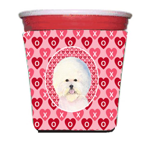 Bichon Frise Red Solo Cup bottle sleeve Hugger