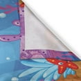 thumbnail image 3 of Ambesonne Cartoon Kitchen Curtains, Turtle Fishes, 55"x39", Multicolor, 3 of 3