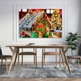 thumbnail image 5 of Colorful Gingerbread House Wallpaper Poster Decorative Painting Canvas Wall Art Living Room Posters Bedroom Painting,Unframe-style,08x12inch(20x30cm), 5 of 8