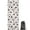 White Cow Dot, variant on White Cow Dot Pattern Hot Yoga Mat Towel Non Slip for Hot Yoga - Quick-Drying Yoga Mat Cover with 4 Corner Pockets with Travel Bag - Hot Yoga Towel Non Slip Grip Moisture Wicking Sweat 70"x26"