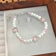 thumbnail image 7 of FENOHREFE Elegant Bracelet with Delicate Heart Flower Wrist Jewelry Bracelets Adjustable Length for Casual Party Occasion, 7 of 7