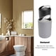 thumbnail image 5 of Yuarrent Cubo de basura Cubo de basura Dispensador de cubo de basura Suministros de baño Multipropósito A prueba de golpes Hotel de estilo Suministros de limpieza para el hogar Gris, 5 of 6