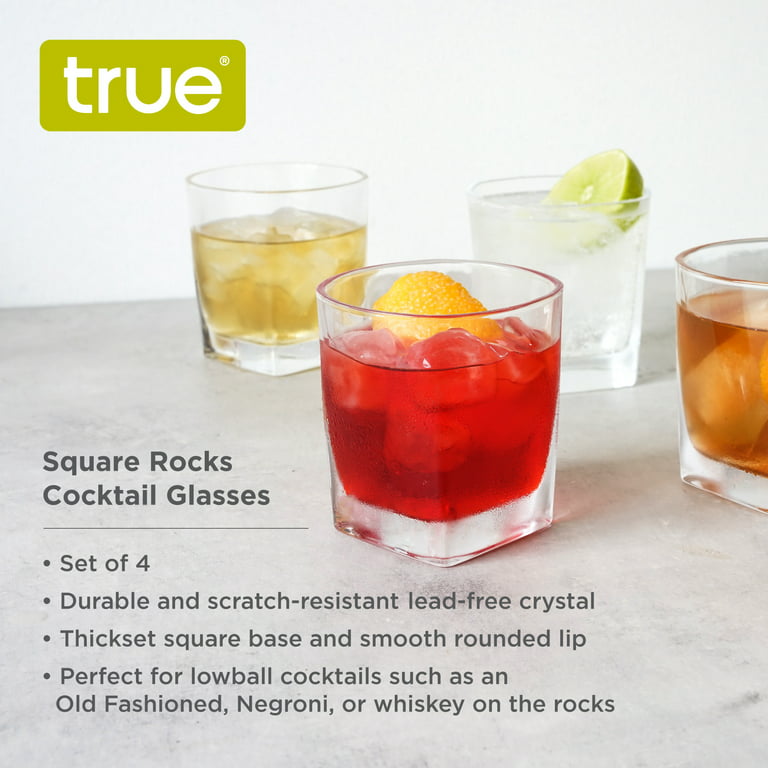 Square Rocks Glass 10oz