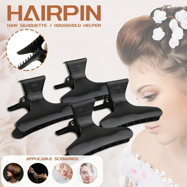 WIFKLSIIPG Hairdressing Partition Butterfly Clip Duckbill-Clip Hair Clip Hairdressing Tool