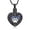 B/Purple, variant on Personalize Paw Prints Stone Heart Urn Pendant Cremation Jewelry for Dog Cat Ashes Holder Pet Memory Necklace Furry Friend Memorial Jewelry