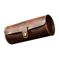 thumbnail image 2 of LEEYNEER 1pc Portable Watch Roll Travel Case Chic Vintage Leather Watch Display Box, 2 of 9