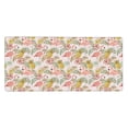 thumbnail image 2 of Disketp Tropical Flamingo Pineapple Gaming Mouse Mat Long Extended Mouse Pad Desk Mat Non-Slip Rubber Mice Pads Stitched Edges(315.5 x 16 x 0.12 Inches), 2 of 8