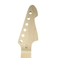 thumbnail image 4 of Electric Guitar Neck Maple Wood 24 Fret 25.5 Inch Vine Inlay for Building Guitar, 4 of 8