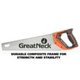 thumbnail image 3 of GreatNeck Aggressive Tooth Handsaw with Composite Handle, 9 TPI, 15 inch, 3 of 10