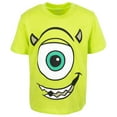 thumbnail image 4 of Disney Pixar Monsters Inc. Mike Big Boys T-Shirt and Mesh Shorts Outfit Set Toddler to Big Kid, 4 of 5