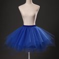 thumbnail image 3 of Falda De Baile Falda de soporte de nube sin hueso Traje de falda hinchada de hilo de 3 capas para fiesta de carnaval Sywqhk Para Estrenar, 3 of 6