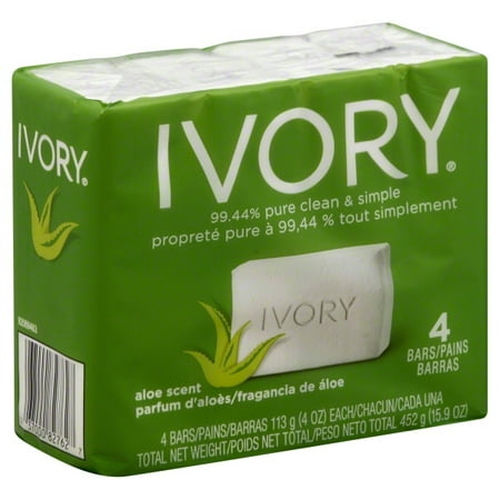 UPC 037000827627 product image for P & G Ivory  Soap, 4 ea | upcitemdb.com