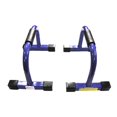 thumbnail image 1 of Juperbsky Push Up Stands Bars Parallettes Set for Workout Exercise, 12" x 7"x 5.5" Purple, 1 of 4