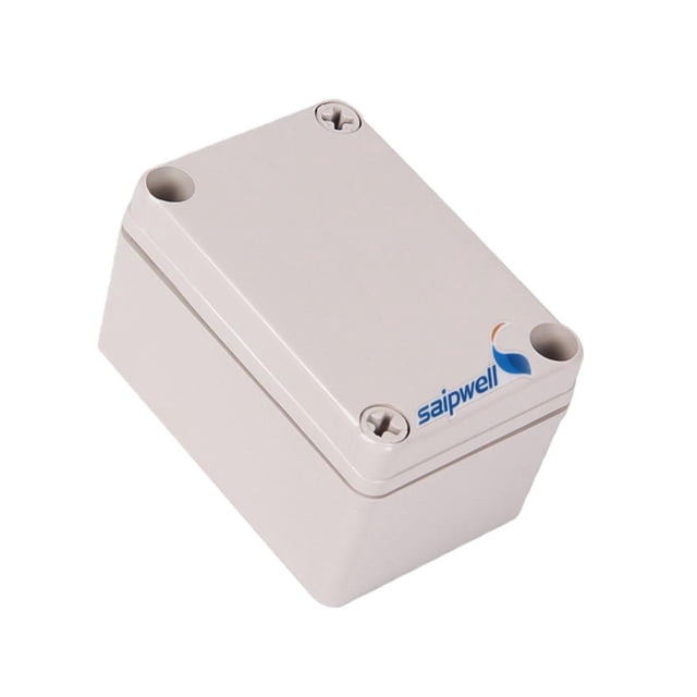Caja de Conexiones de Cables Adaptable ABS Plástico IP65 Exterior Impermeable 3,74 X2,56 X2,17 Pulgadas Cola Caja de empalme impermeable