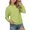 Light Green*, variant on RUTAYY Girls Crewneck Sweatshirt Solid Color Plain Long Sleeve Casual Fall Pullover Tops with Front Pocket for Kids