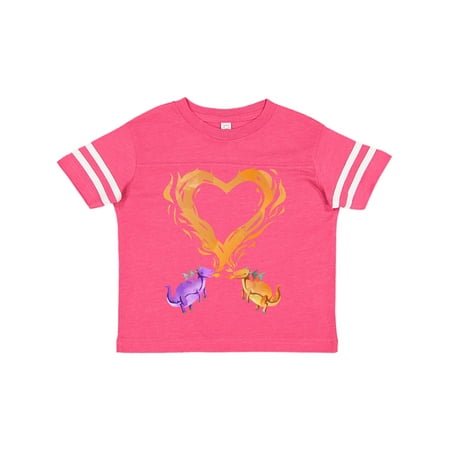 

Inktastic Fire Heart Dragons Gift Toddler Boy or Toddler Girl T-Shirt
