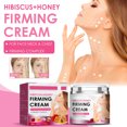 thumbnail image 4 of Crema reafirmante de hibisco y miel Crema antienvejecimiento y antiarrugas para rostro, cuello, pecho Crema hidratante reafirmante de la piel, 4 of 10