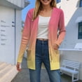 thumbnail image 2 of Gubotare Cardigans pour Femmes avec Poches, Décontractés, Légers, à devant Ouvert, Chandails Cardigan pour Femmes (Rose,m), 2 of 8