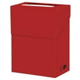 thumbnail image 1 of Boîte de Rangement, Rouge Uni, 1 of 1