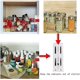 thumbnail image 5 of Xiao Hua Estante para especias, dos estantes de dos niveles, estante giratorio para tarros de especias, organizador de cocina doble, estante giratorio para especias., 5 of 5