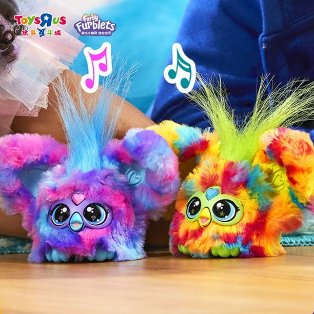 Furby - Mini peluche électronique Furblets Ray-Vee Hasbro | King Jouet Belgique - Mini peluches