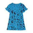 thumbnail image 5 of RXIRUCGD 2025 Vêtements d'Été pour Enfants 3-12 Ans Mode Imprimée Pyjama Rêveur Mi-Mollet Chemise de Nuit, 5 of 5