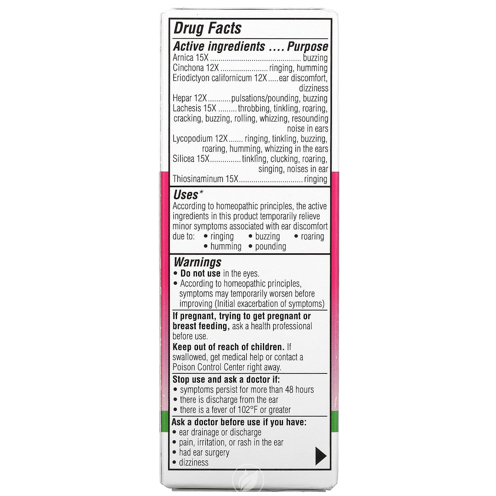(3 Pack) Similasan Ear Ringing Rmdy Ear Drps 10Ml