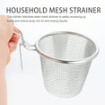 Homemaxs Basket Strainer Pasta Noodle Mesh Stainless Steel Ramen Boil