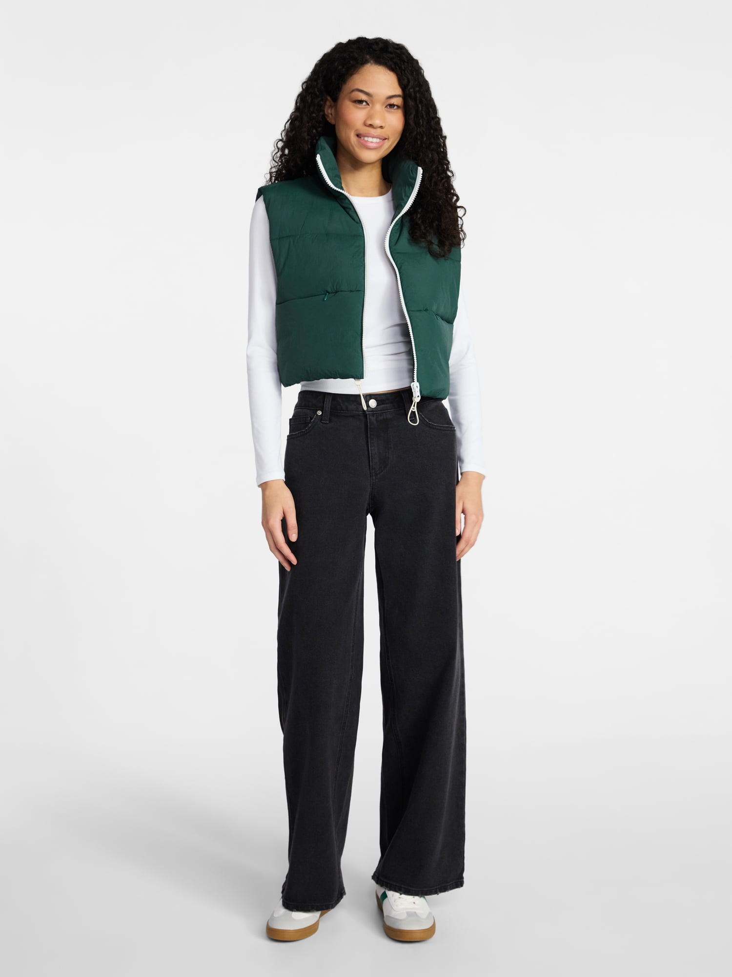 No Boundaries, Puffer Vest, 2XL/3XL, Aventurine