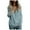 Blue, variant on Ediodpoh Women Deep V Neck Wrap Sweaters Long Sleeve Front Loose Knitted Sweaters for Women Pullover for Fall Winter Green L