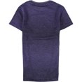 thumbnail image 2 of Reebok Womens 3-Tone Basic T-Shirt purple XS, 2 of 2