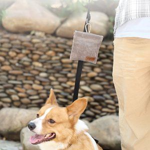 Langgg 2pcs/set Sac de traitement de chien non toxique en coton pour l'entraînement et la marche de chien revêtement imperméable