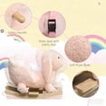 thumbnail image 3 of Bunny Rocking Horse,Rabbit Wooden Rocking Horse, 3 of 7