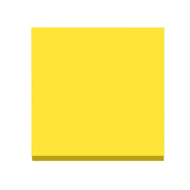 Dusknt Clearance Sale! 3X3 Removable Sticky Note Paper Fluorescent Yellow, Sticky Notes*100 Pieces/1 Book