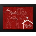 thumbnail image 2 of Lewis, Sheldon 14x12 Black Modern Framed Museum Art Print Titled - Free Reindeer Parking, 2 of 5