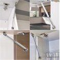 thumbnail image 5 of 4pcs 100N Gas Springs, Gas Pistons for Doors, Furniture Strut, Cabinet Hinge, Hinge Damper for Kitchen Cabinets, Silver, 5 of 5