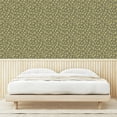 thumbnail image 3 of Ambesonne Flowers Vintage Peel & Stick Wallpaper for Home, Bitonal Floral Boho, 13"x72", Pale Khaki and Slate Brown, 3 of 5