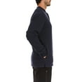 thumbnail image 2 of Sherpa-Bonded Thermal Knit Henley Pullover, 2 of 5