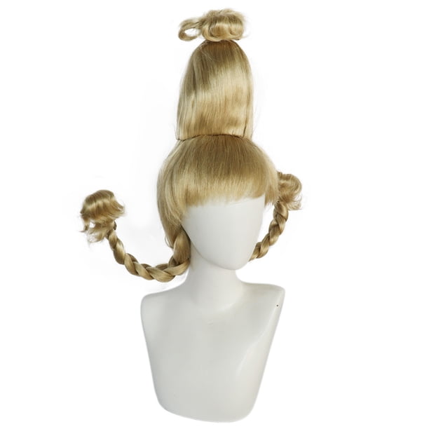 Disfraz navideño de anime para cosplay Wig Hows Grinch Stole