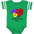 thumbnail image 3 of Inktastic 1st Valentine's Day Hearts Boys or Girls Baby Bodysuit, 3 of 5