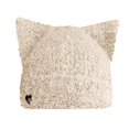 thumbnail image 3 of Cat Ear Beanie Crochet Hats for Women Knitted Stylish Beanies (Beige One Size), 3 of 3