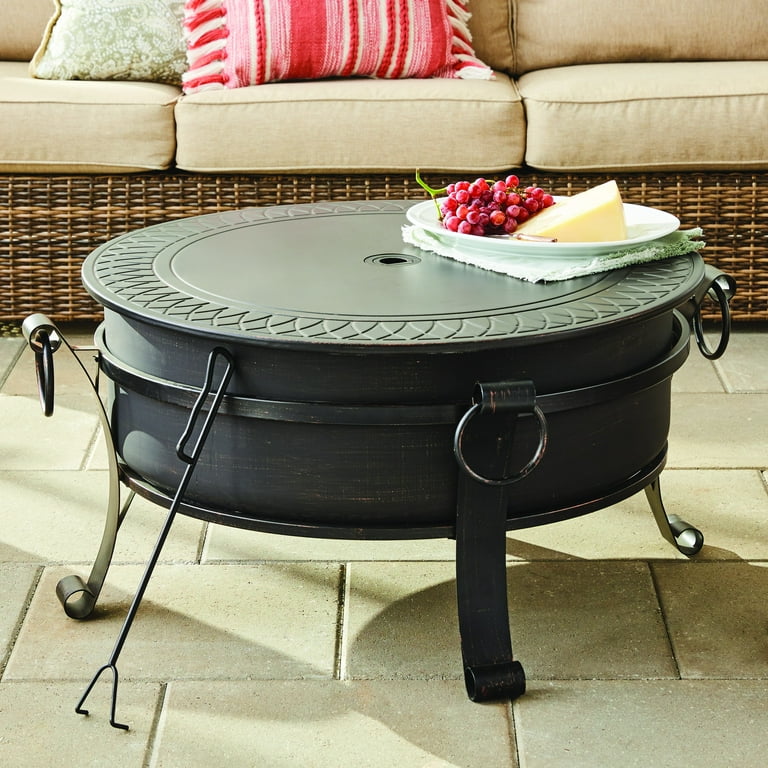 Better Homes & Gardens 30-Inch Round Wood Fire Pit Better Homes & Gardens 30-Inch Round Wood Fire Pit