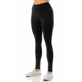 thumbnail image 2 of Women's High Waist Active Leggings With Side Tech Pockets Size S-3XL Inseam 28"  Full Length Yoga Workout Pants, 2 of 6