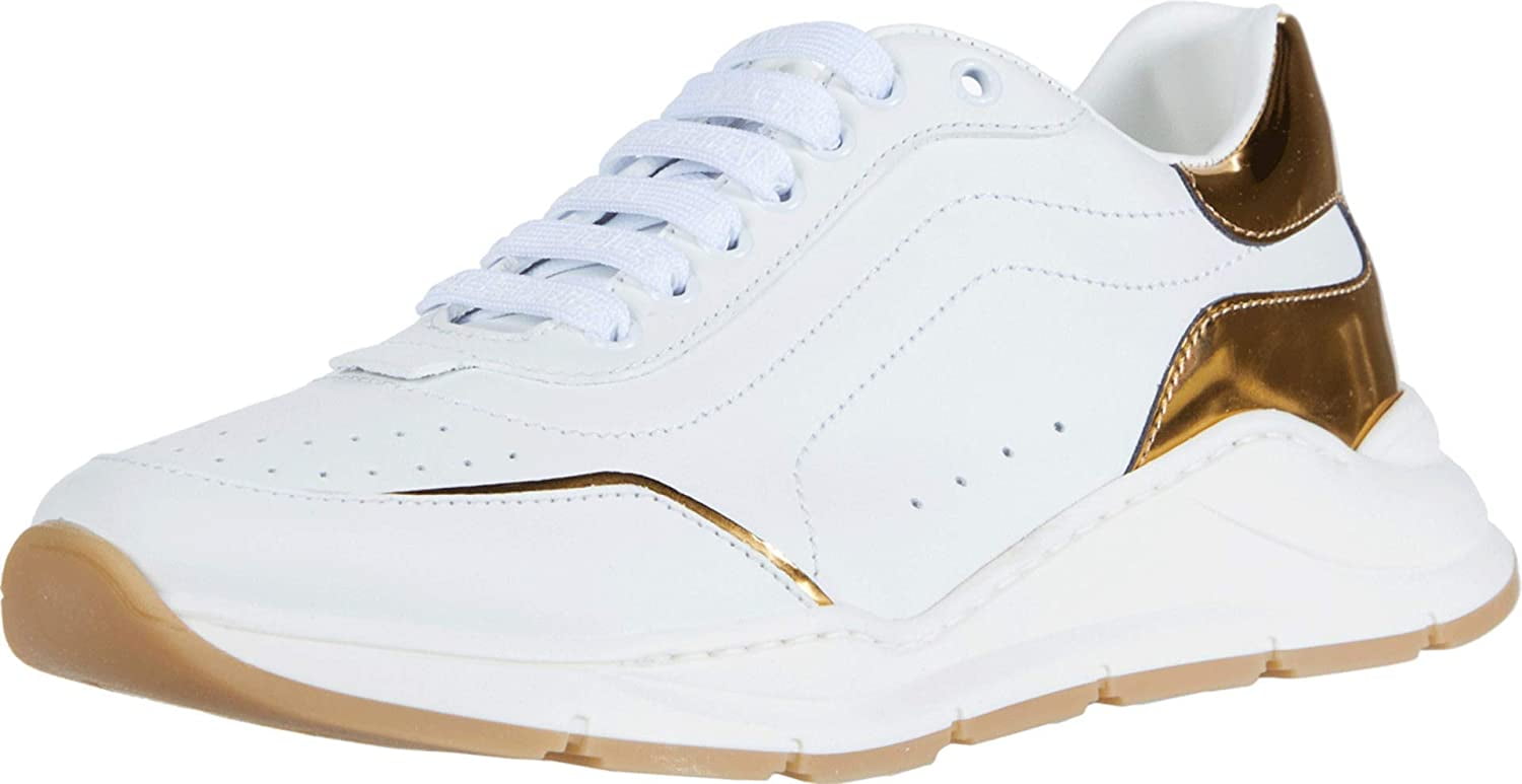 Royalty Brown - Dolce \u0026 Gabbana Rose Purse White Leather Crown Shoes