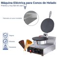 thumbnail image 4 of Bluelander Maquina para Conos de Helado, Incluye Molde Cónico, Waflera para Conos de Helado de Acero Inoxidable Medidas 27 * 25 * 32 cm, Temperatura 50° - 300°C, Wafflera 110 V, 4 of 5
