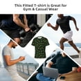 thumbnail image 6 of Bixox Men's St. Patrick's Day8 Printed Short Sleeve Skinny Athletic T-Shirt, 6 of 6