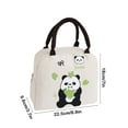 thumbnail image 3 of 100Fens Insulated Lunch Bags Bento Bags Cute Lunch Tote Bag Small Cooler Bags Waterproof Cartoon Lunch Box Bag for Work Picnic, 3 of 6
